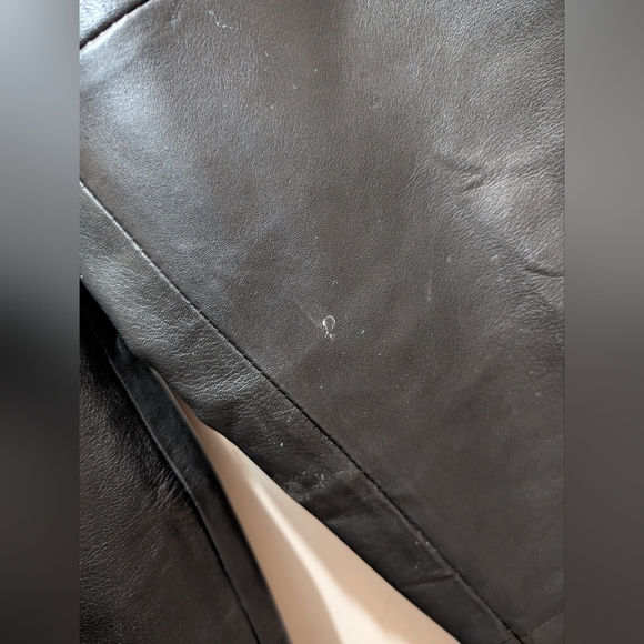 Le Baz Vintage Black Leather Pants - Picture 13 of 15